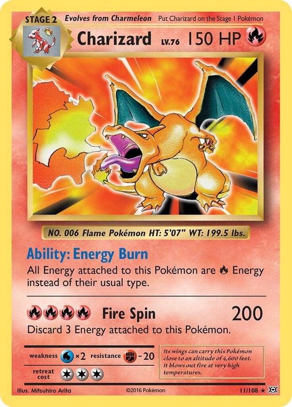 Charizard (EVO 11, Reverse Holo, PL/PO)