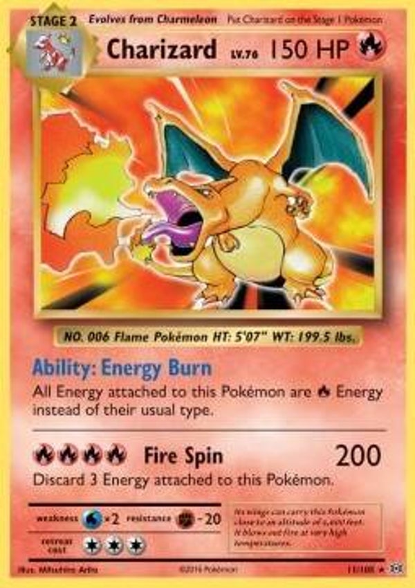 Charizard (EVO 11, LP)
