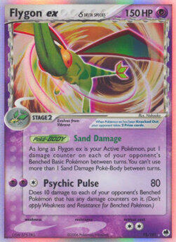 Flygon ex Delta Species 92 - Dragon Frontiers (PO)