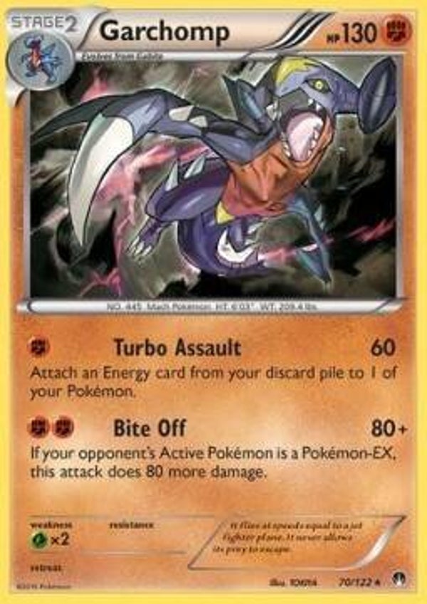 Garchomp (BKP 70, holo)
