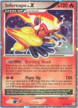 Infernape LV.X (DP 121, Excl/NM)