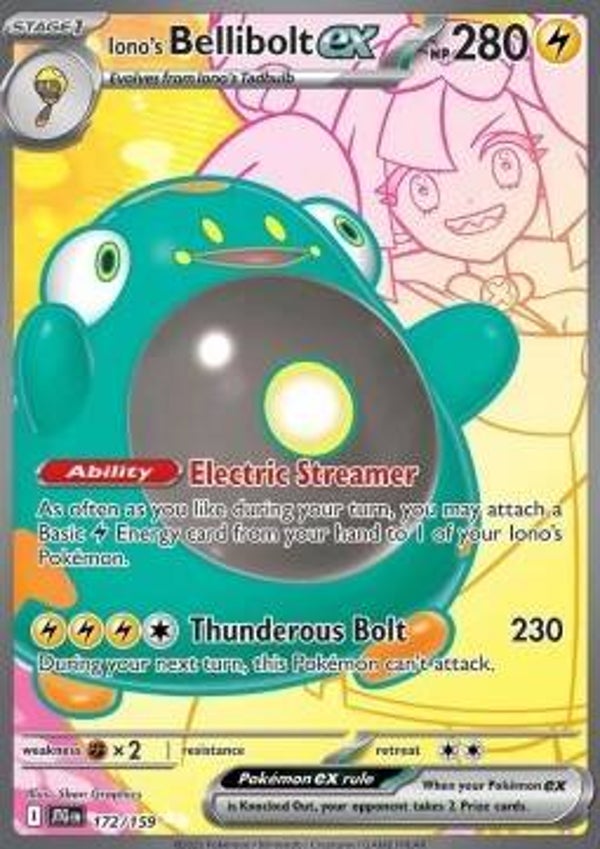 Iono's Bellibolt ex (JTG 172)