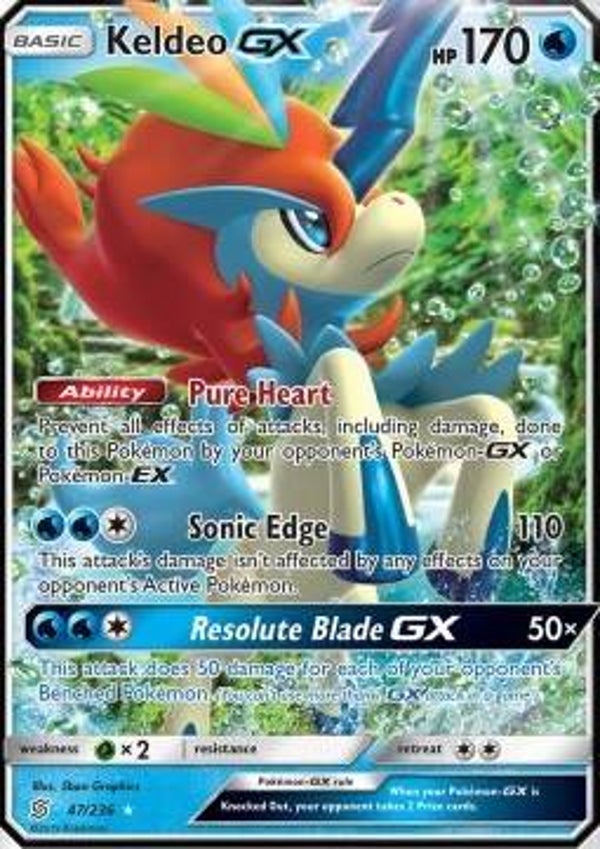 Keldeo GX (UNM 47)
