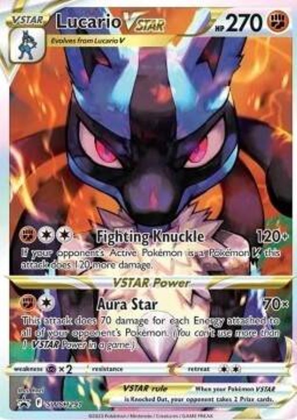 Lucario VSTAR 291 (NM, unsealed)