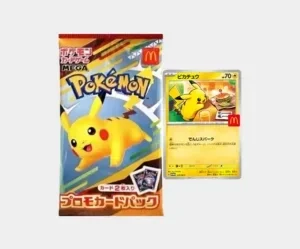 Pokemon McDonalds Promo Pack Pikachu