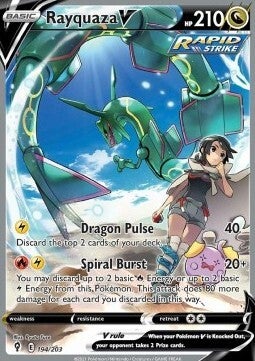 Rayquaza V (EVS 194) AP Grade 9.0