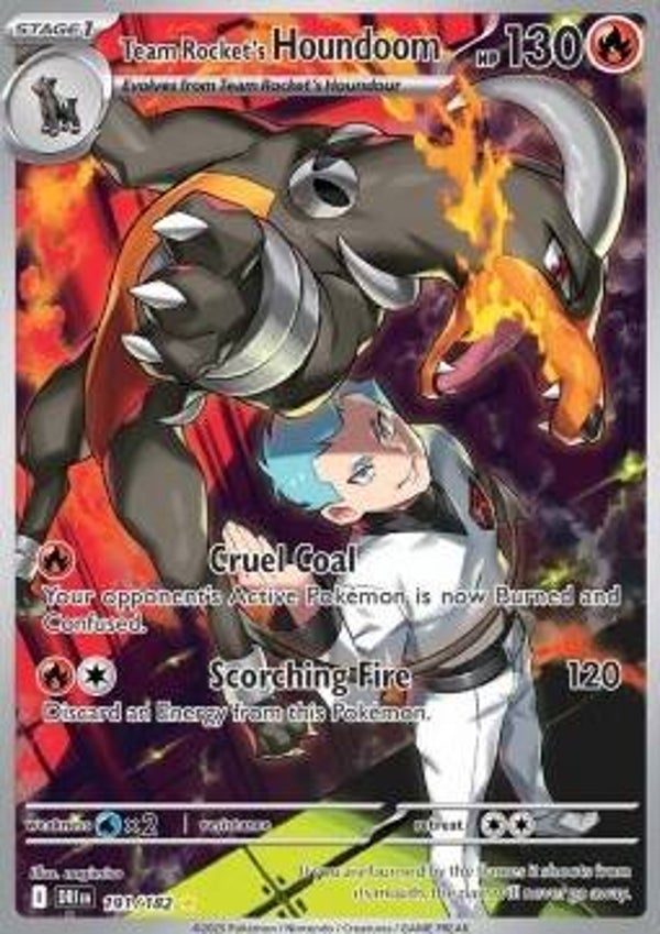 Team Rocket's Houndoom (DRI 191)