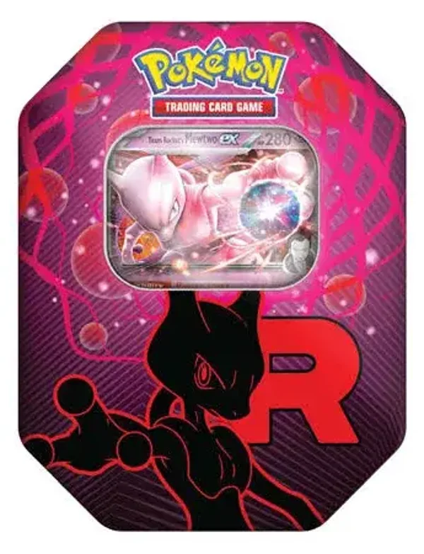 Team Rocket's ex tin (Willekeurige Artwork)