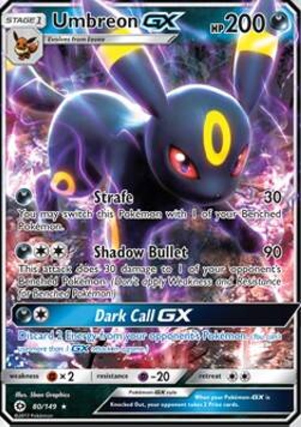 Umbreon GX (SUM 80)