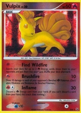 Vulpix Lv.20 (PL SH6, Excl)