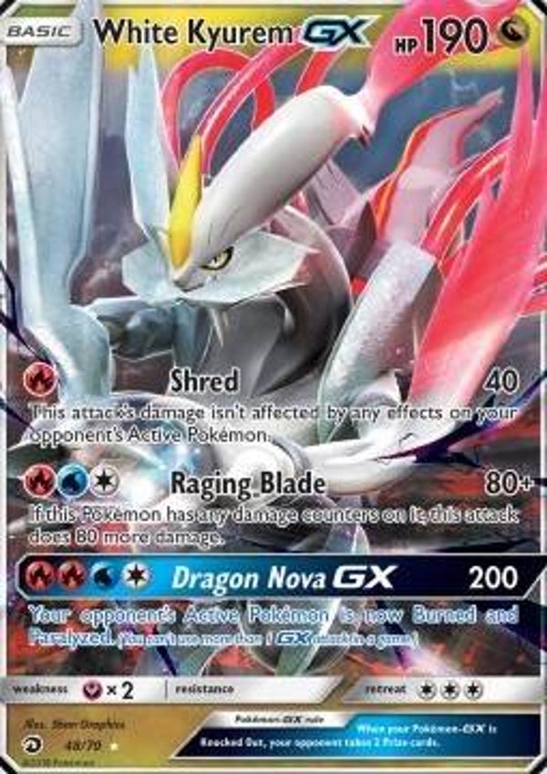 White Kyurem GX (DRM 48)