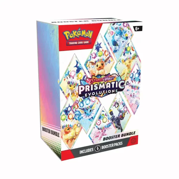 Pokemon Scarlet & Violet Prismatic Evolutions Booster Bundle