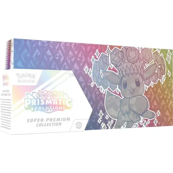 Pokemon Scarlet & Violet Prismatic Evolutions Super Premium Collection