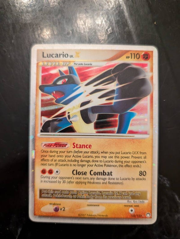 Lucario lvl X #122 (NM) - Mysterious Treasures