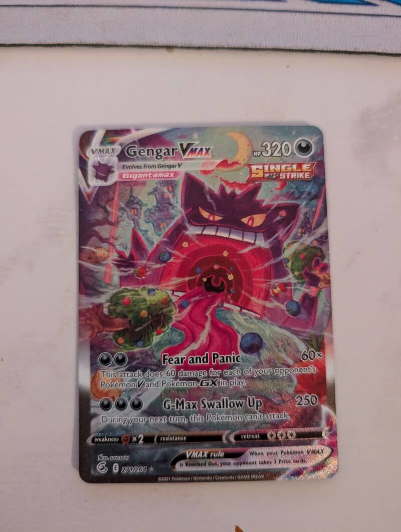 Gengar VMAX (FST 271) | Pokenatics