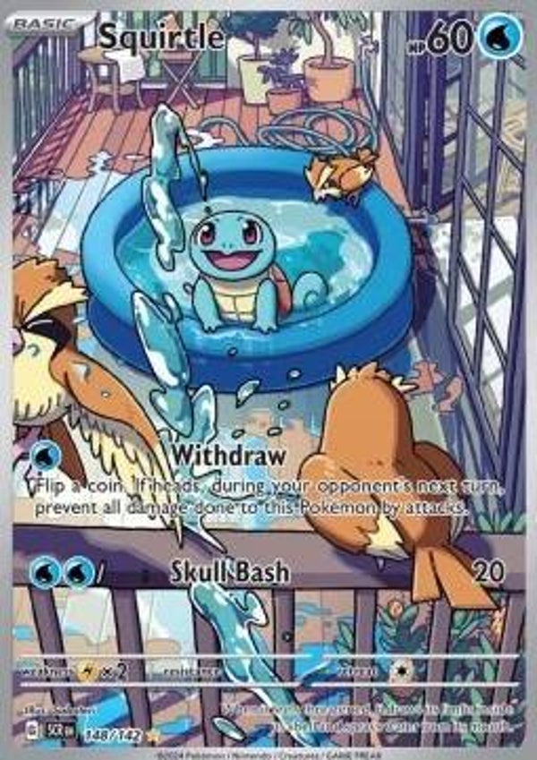 Squirtle (SCR 148) PSA 9