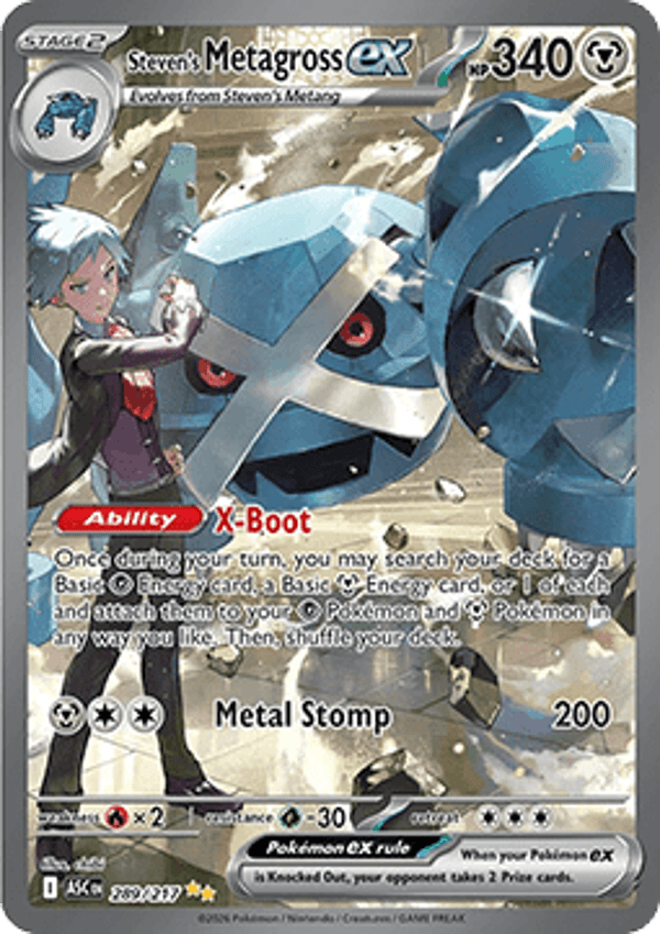 Steven's Metagross ex (ASC 289)