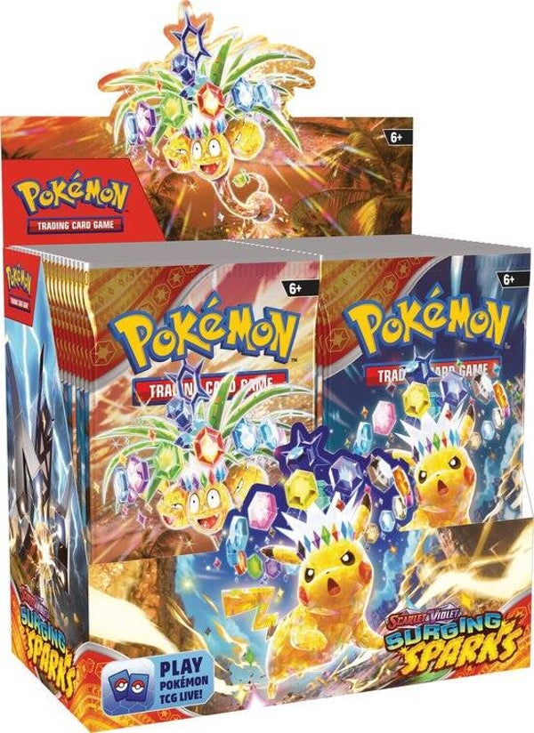 Pokemon Scarlet & Violet Surging Sparks BoosterBox