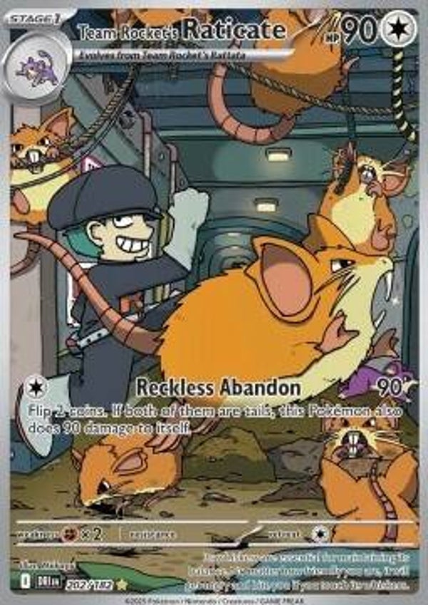 Team Rocket's Raticate (DRI 202)