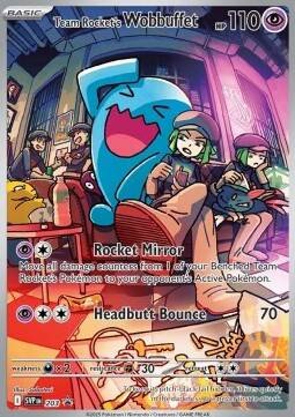 Team Rocket's Wobbuffet (SVP 203)