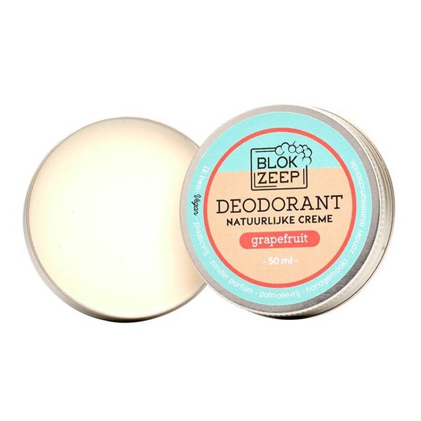 Natuurlijke deodorant crème Grapefruit