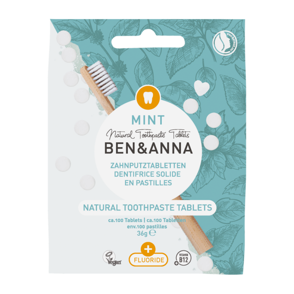 Ben & Anna - Tandpasta tabletten natural
