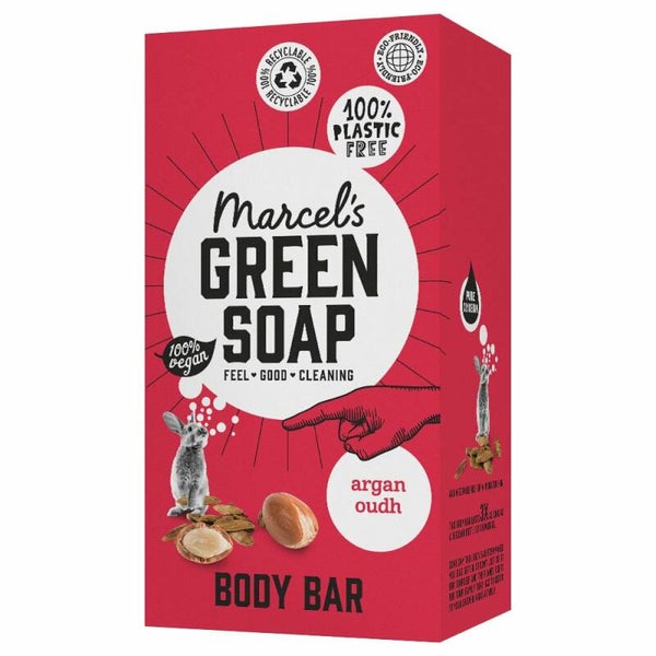 Marcel's Green Soap Body Bar Argan & Oudh