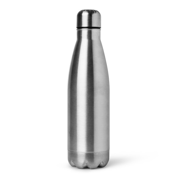 Metalen drinkfles zilverkleurig (650ml)