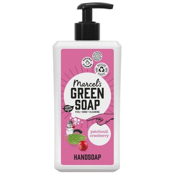 Marcel's Green Soap handzeep Patchouli & Cranberry (500ml)