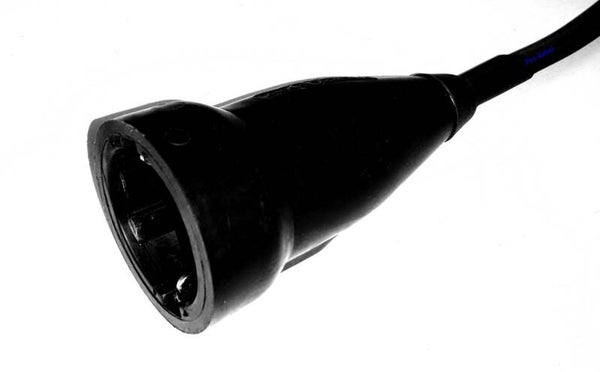 Contra stekker gemonteerd