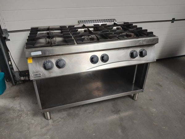 6 Pits kooktafel Zanussi