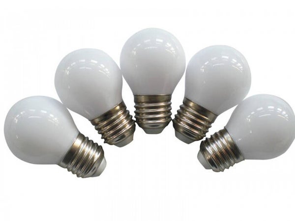 100x LedLamp wit 1w 3000K