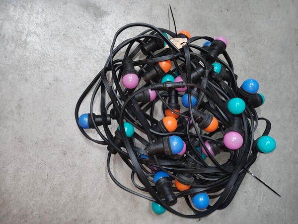 2e kans Prikkabel  25 m,  37 gekleurde lampen
