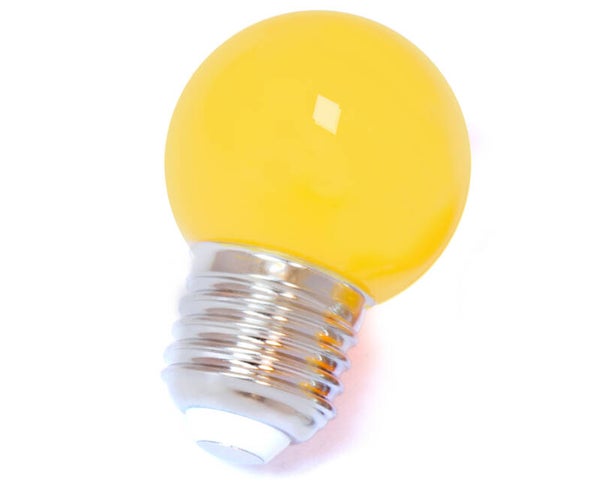 Gele ledlamp voor prikkabel