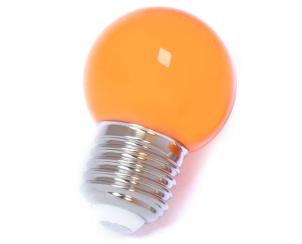 Oranje ledlamp voor prikkabel