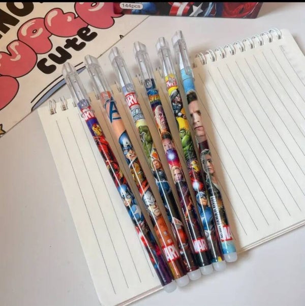 🦸‍♂️ Avengers Assemble – Superhelden Gelstift-Set