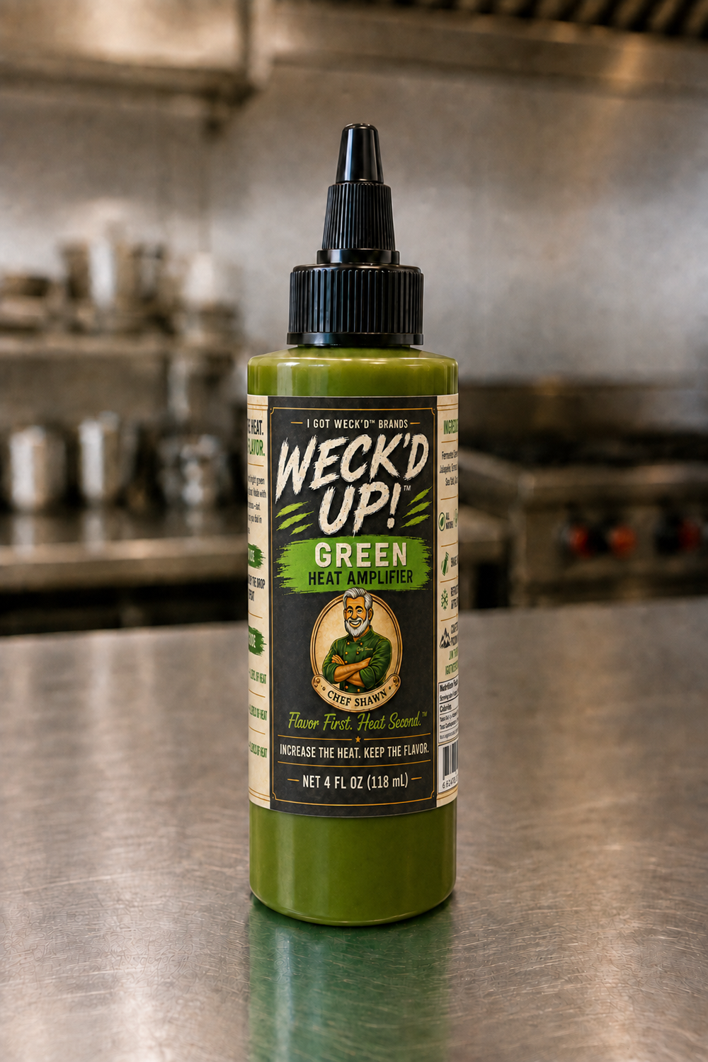 Weck'd Up! Green Heat Amplifier
