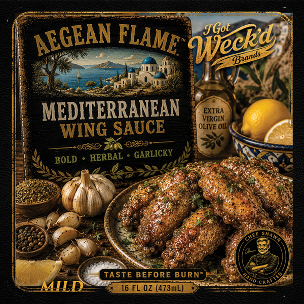 Aegean Flame - Mediterranean Wing Sauce