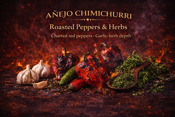 Anejo Chimichurri - Roasted Pepper & Herbs Hot Sauce