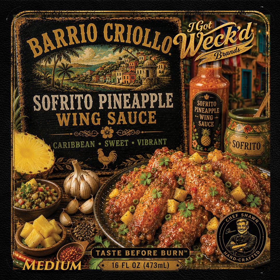 Barrio Criollo - Sofrito Pineapple Wing Sauce