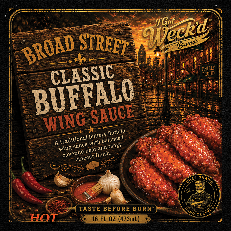 Broad Street Buffalo Wing Sauce