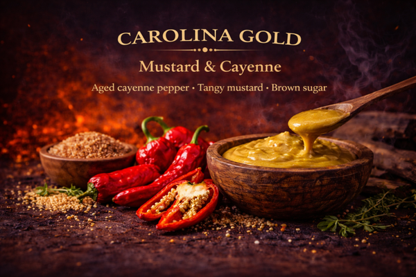 Carolina Gold - Mustard Cayenne Hot Sauce