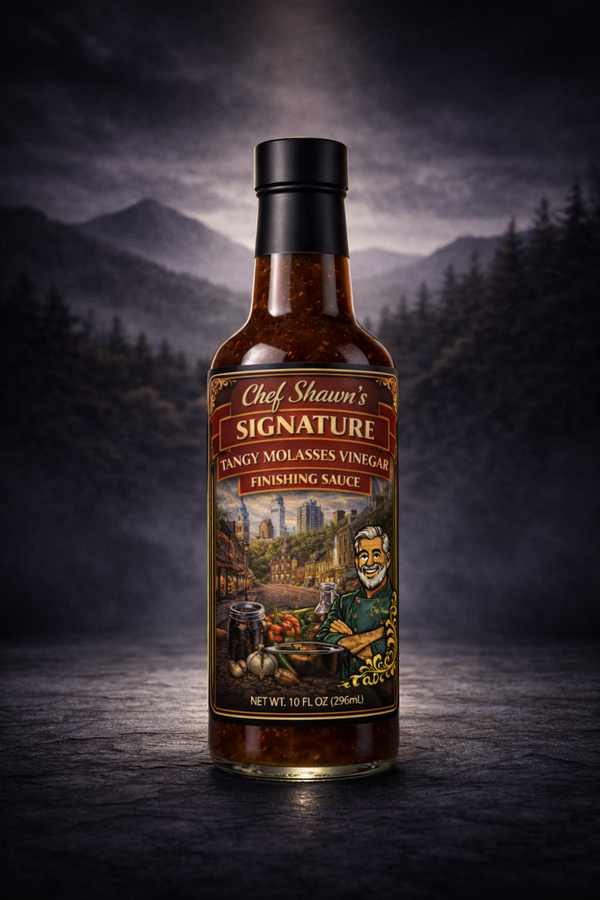 Chef Shawn's Signature - Tangy Molasses & Vinegar Finishing Sauce