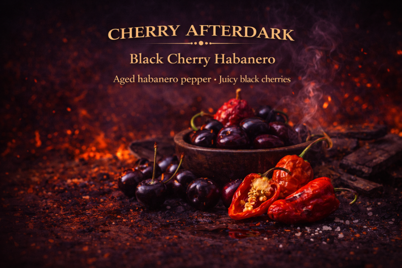 Cherry Afterdark — Black Cherry Habanero Hot Sauce