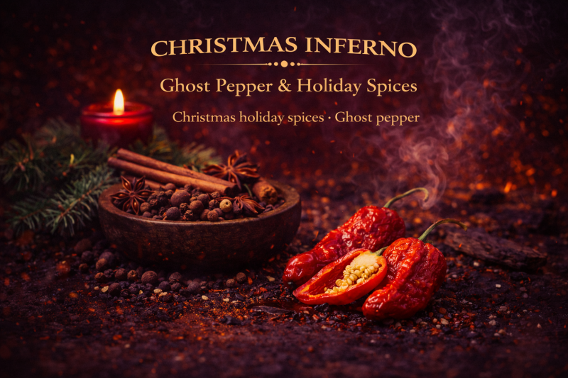Christmas Inferno — Holiday Spice Ghost Hot Sauce