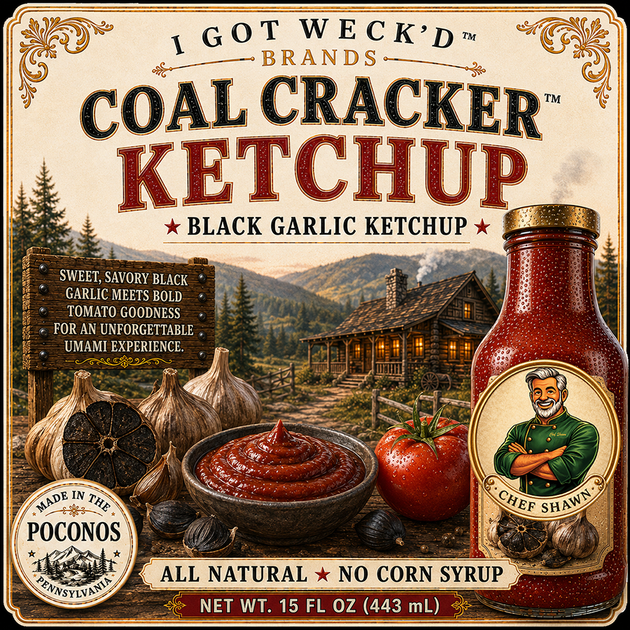 Coal Cracker - Black Garlic Ketchup