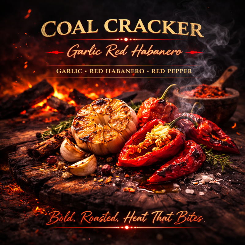 Coal Cracker — Garlic Inferno Hot Sauce