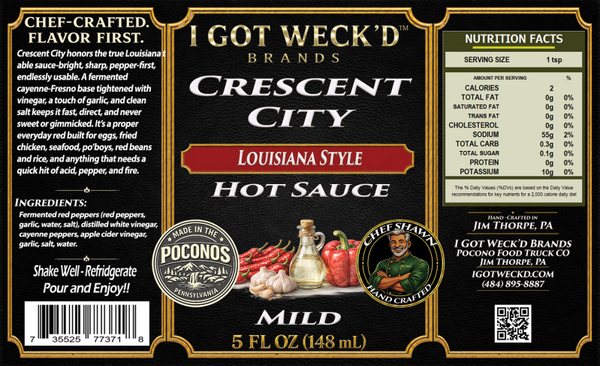 Crescent City - Louisiana Style Hot Sauce