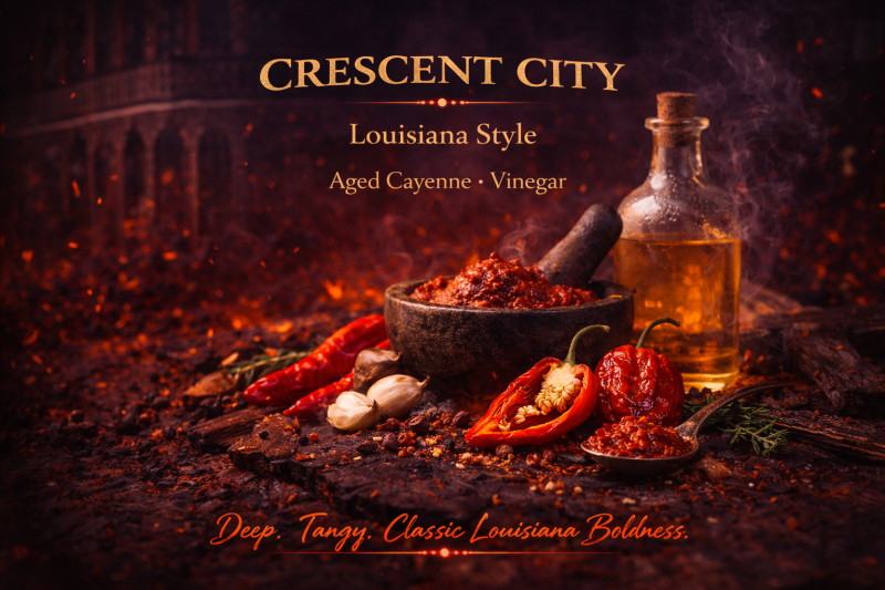 Crescent City — Cajun Trinity Hot Sauce