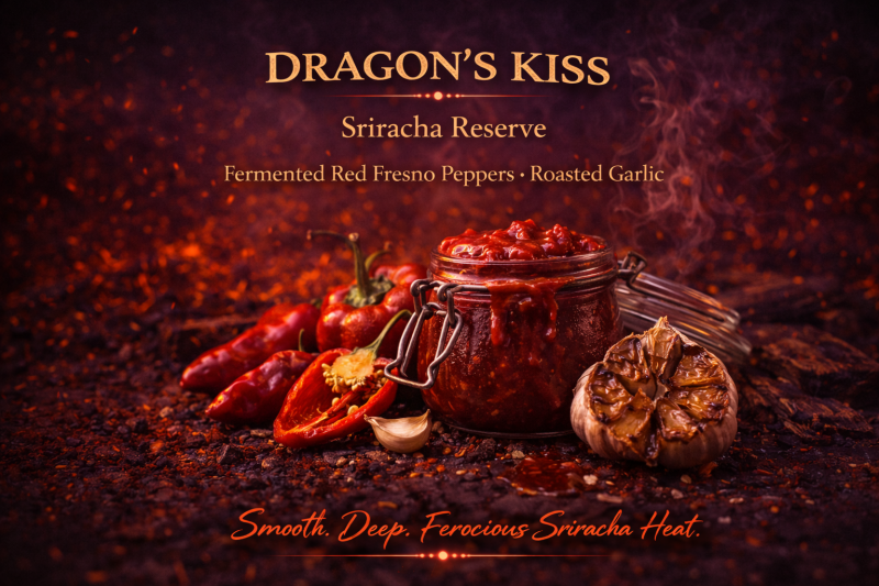 Dragon’s Kiss — Sriracha Sauce